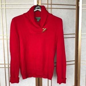 Ralph Lauren red sweater